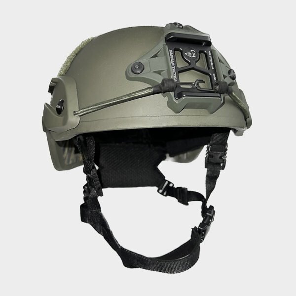 Alpha High Cut Helmet Green