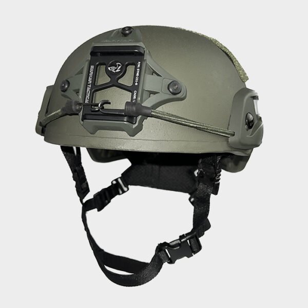 Alpha High Cut Helmet Green