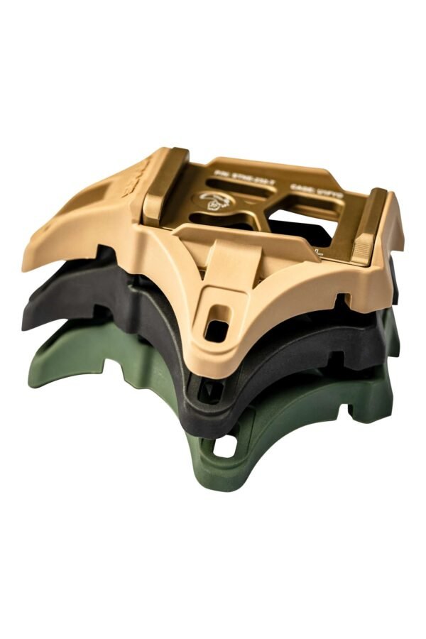 images of 3 different nvg brackets